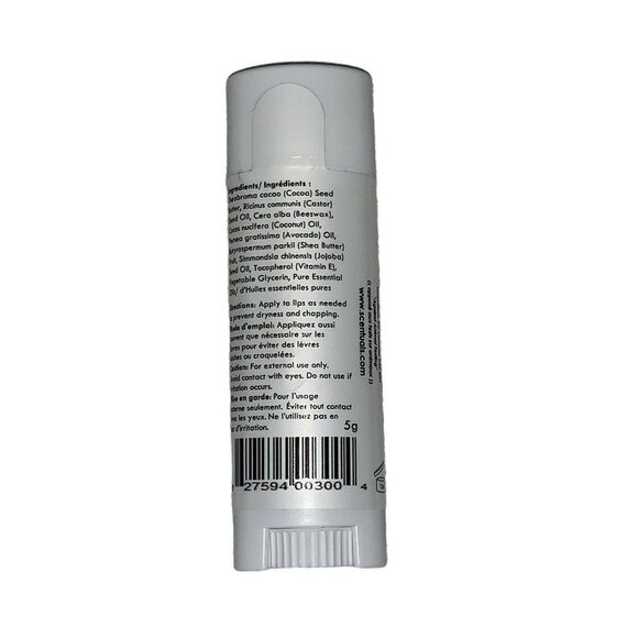 Scentuals Lip Conditioner Peppermint Twist Lip Balm Shea Butter 100 Natural 5g - Picture 2 of 2